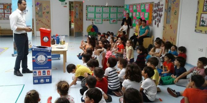 Miniklere Geri Dönüşüm Bilinci Anlatıldı