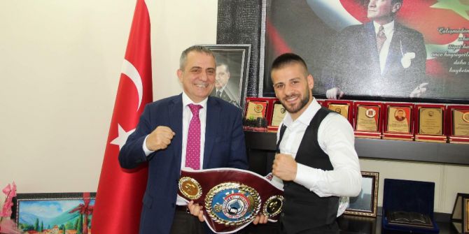 Başkan Sağıroğlu Avrupa Şampiyonu’nu Ağırladı