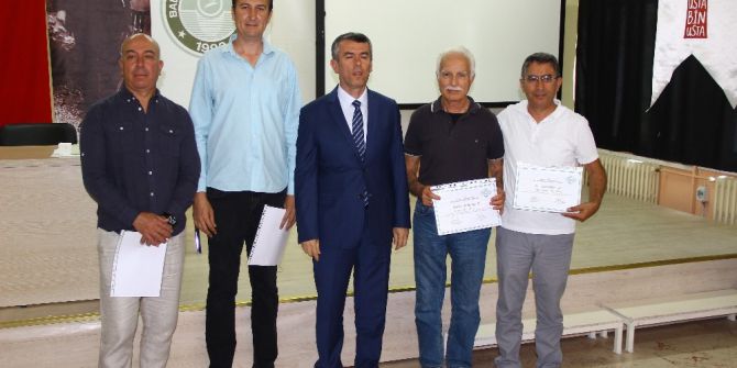 Sabun Ustalarına Sertifikaları Verildi