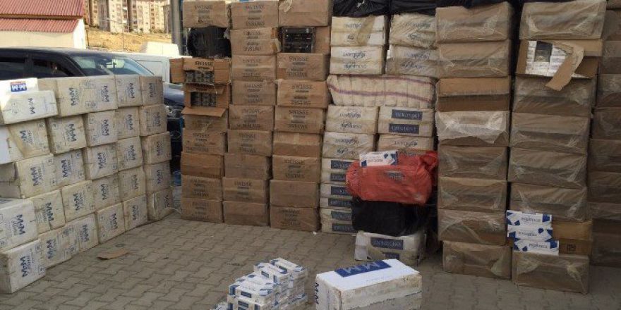 Van’da 105 Bin Paket Kaçak Sigara Ele Geçirildi