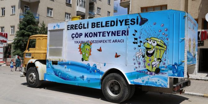 Çöp Konteynerlerine Özel Temizlik