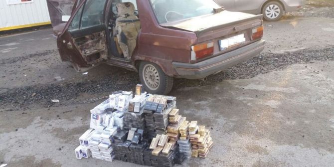 Yozgat’ta Bin 779 Paket Kaçak Sigara Ele Geçirildi