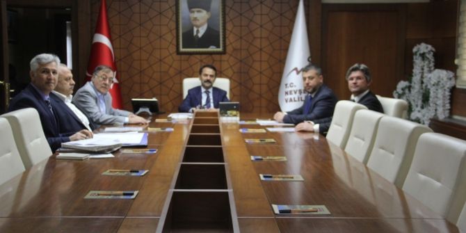 Acıgöl Organize Sanayii Yönetim Kurulu Ytoplantısı Yapıldı