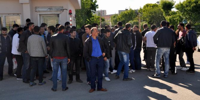 Sanayi Kuruluşunda İşten Çıkartma Gerginliği