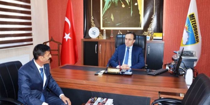 Vali Çataklı, Orman İşletme İle Meteoroloji Müdürlüklerini Ziyaret Etti