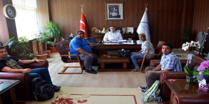 Akdeniz Roman Dernekleri Federasyonu’ndan, İl Milli Eğitim Müdürlüğü’ne Ziyaret