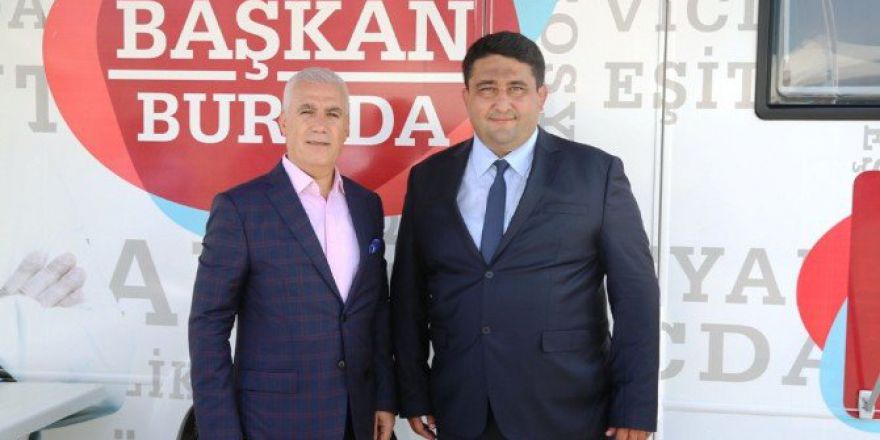 Bozbey Karavanda Vatandaşların Şikayetlerini Dinledi.