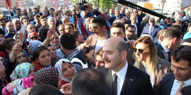 İçişleri Bakanı Soylu Trabzon’da