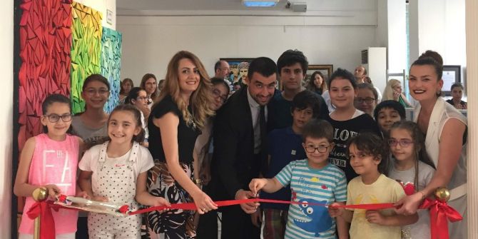 Aydın Bahçeşehir Koleji Öğrencilerinden ’Fark’ Temalı Resim Sergisi