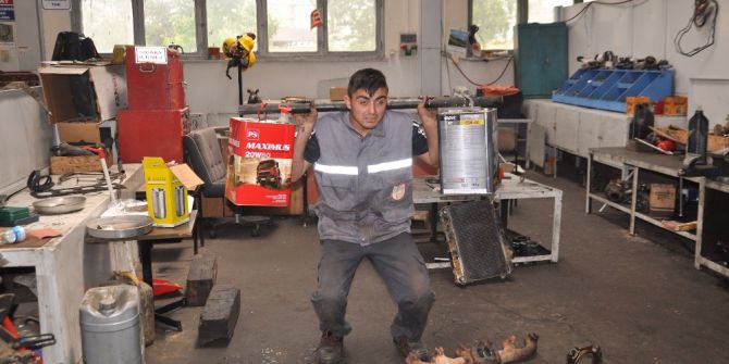 Tamirhanede Dünya Şampiyonasına Hazırlanıyor