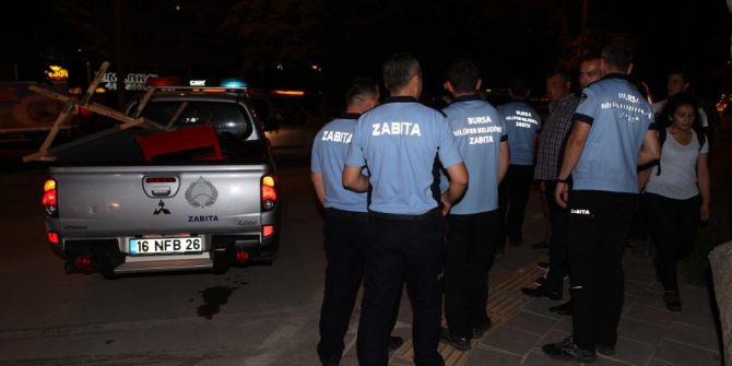 Nilüfer’de Seyyar Satıcı Operasyonu