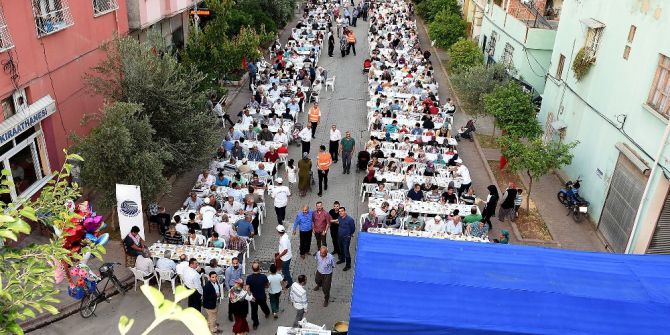 Tellidere’de 2 Bin Kişilik İftar Sofrası