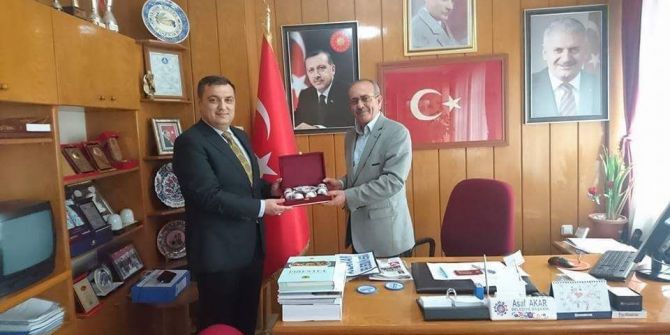 Ağır Ceza Mahkemesi Başkanı Muhammed Yavuz’dan Başkan Akar’a Veda Ziyareti