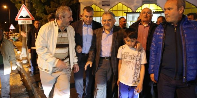 Başkan Büyükkılıç Hürriyet Mahallesi Halkı İle Bir Araya Geldi