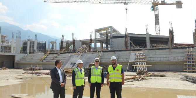 Türkiye’nin En Büyük Spor Kompleksi Yıldırım’da Yükseliyor