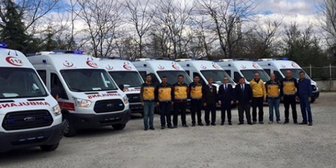 Çanakkale’ye 5 Yeni Ambulans