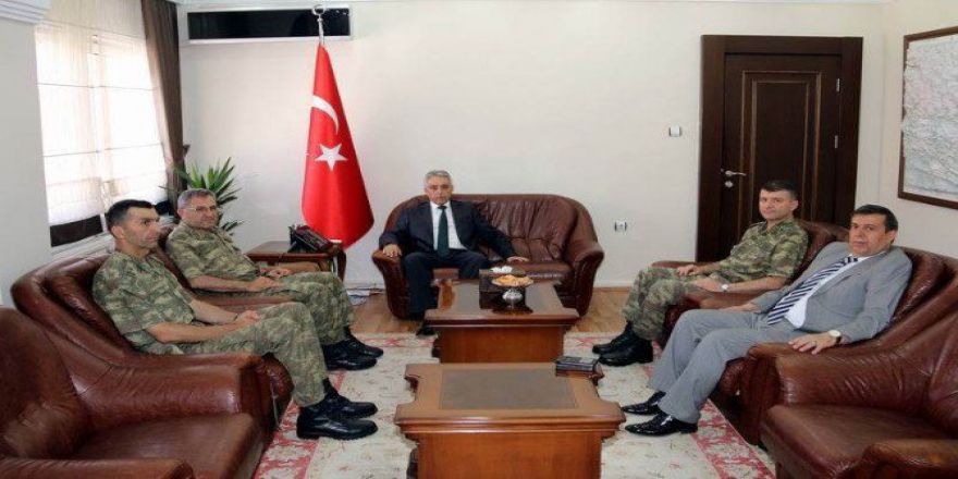 Tuğgeneral Tokel’den Vali Toprak’a Ziyaret