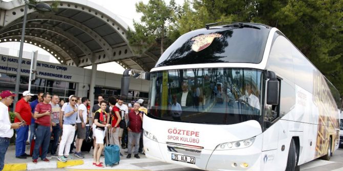 Göztepe’ye Antalya’da Şampiyon Gibi Karşılama
