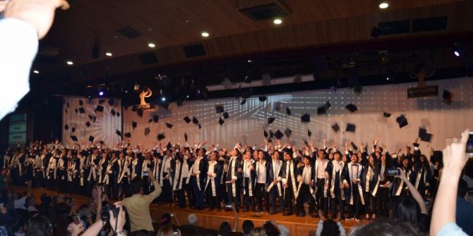 Osb Meslek Ve Teknik Anadolu Lisesinden Kep Atma Töreni