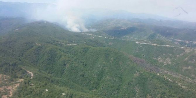 Hatay’da Orman Yangını