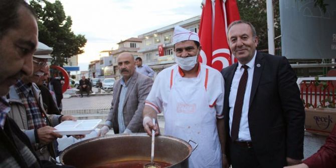 Sungurlu’da İftar Çadırına Yoğun İlgi