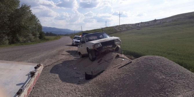 Çorum’da Trafik Kazası: 1 Yaralı