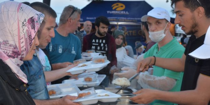 Sinop Belediyesinden Vatandaşa İftar