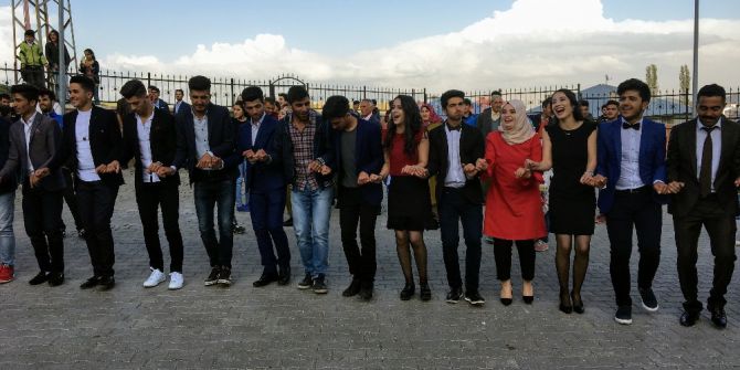 Çaldıran Anadolu Lisesinde Mezuniyet Töreni