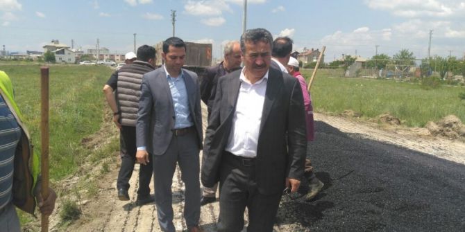 Başkan Tutal, Çevre Düzenleme Çalışmalarını Yerinde İnceledi