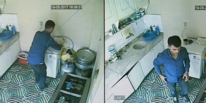 İş Yerinde Şarj Olması İçin Bıraktığı Cep Telefonunu Çaldılar