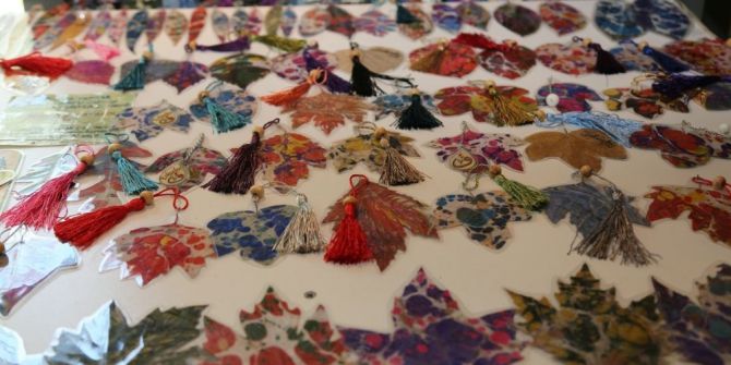 Yapraklar Odunpazarı’nda Sanat Eserine Dönüşüyor