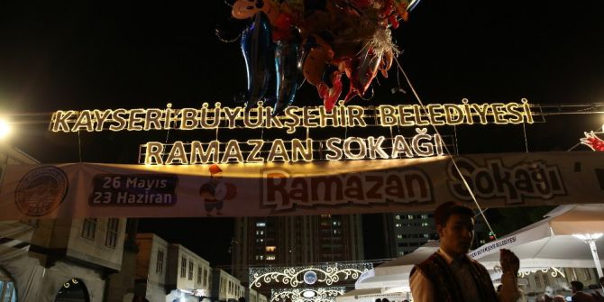 Ramazan Sokağı’na Büyük İlgi