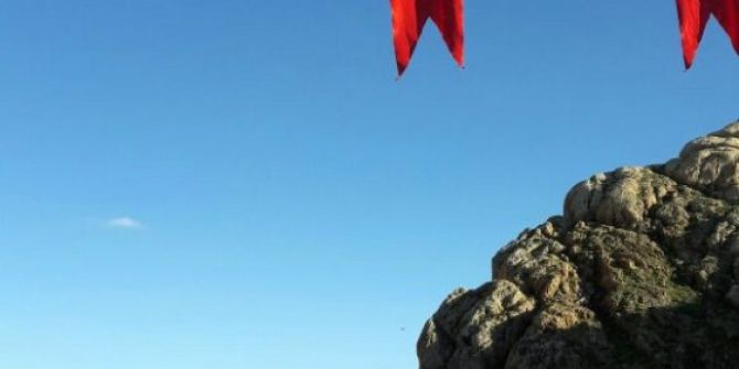 Kato Türk Bayrakları Ve Erdoğan Posterleriyle Donatıldı