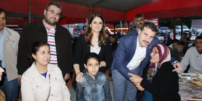 Yunak’ta Şehit Ailelerine İftar