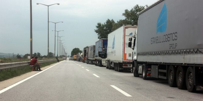 Komşunun ‘Grevi’ Kapıkule’yi Vurdu