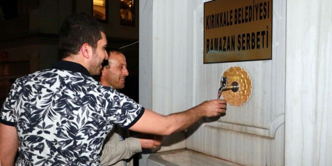 Ramazan Çeşmesi Kırıkkalelilerin Hizmetinde