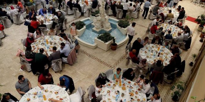 Ak Parti Uşak İl Teşkilatının Anlamlı İftar Sofrası