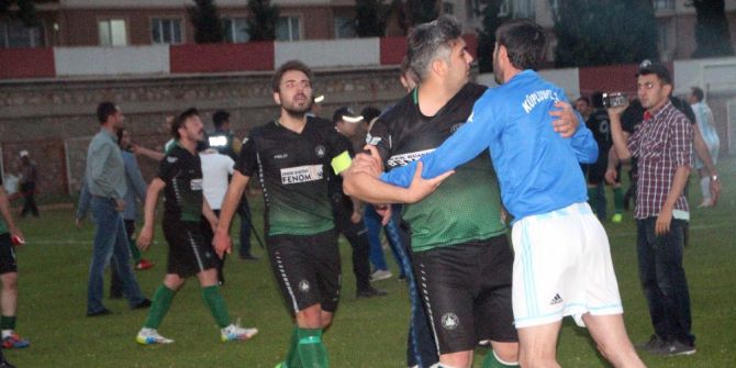 90’da Gol Gelince Saha İçi Karıştı