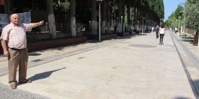 Vatandaşlar Sanat Sokağına Önlem İstiyor