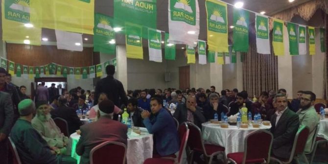 Hüda Par Ağrı İl Başkanlığı İftar Programı Düzenledi
