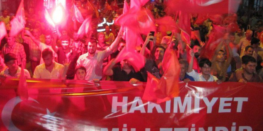 Araban’da Demokrasi Nöbetinin 22. Gününe 6 Bin Kişi Katıldı