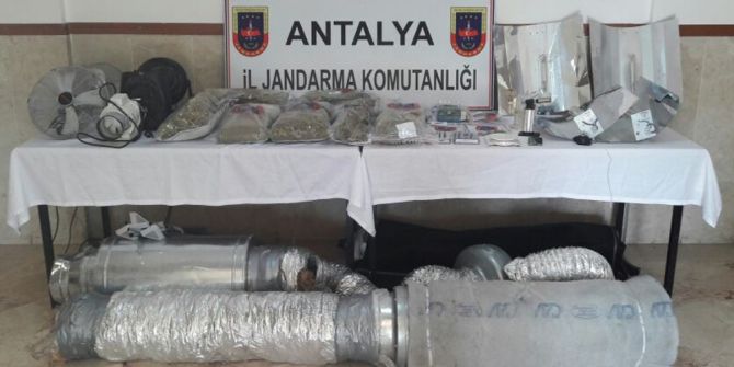 Jandarmadan Uyuşturucu İmalathanesine Baskın