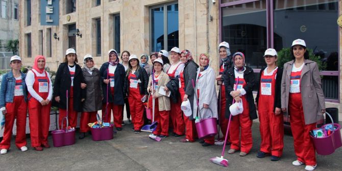 Onlar Artık Eğitimli Temizlikçiler