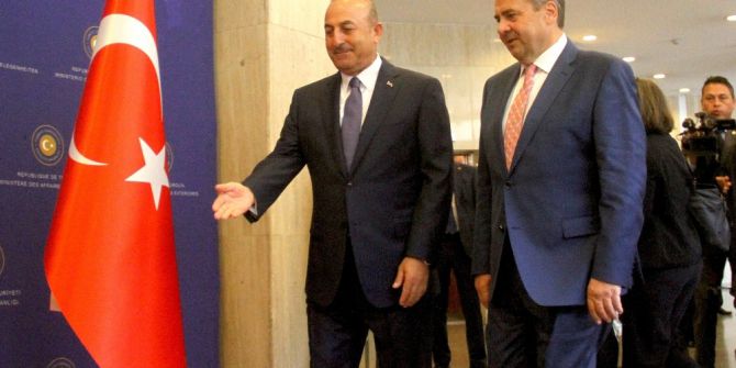 Bakan Çavuşoğlu, Alman Mevkidaşı İle Bir Araya Geldi