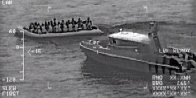 Ölüm Yolculuğunda 63 Göçmen Yakalandı