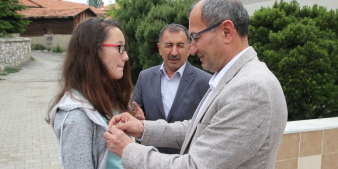 Başkan Ertürk’ten Teog Birincisine Ödül