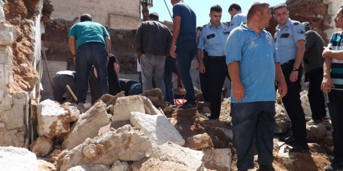 Avanos’ta Meydana Gelen Göçükte 1 Kişi Yaralandı