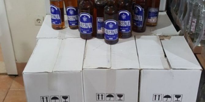 Manavgat’ta Kaçak İçki Operasyonu