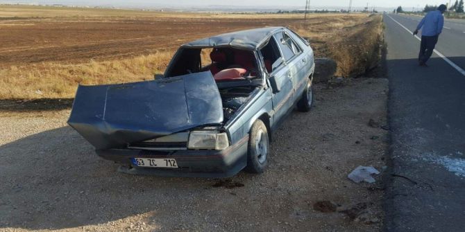 Şanlıurfa’da Trafik Kazası: 1 Yaralı