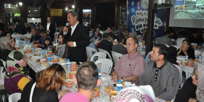 Kdz. Ereğli Belediyesi’nin Açık Kava İftarlarına Vatandaşlardan Yoğun İlgi